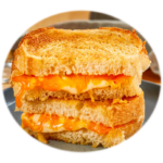 Three Cheese–Grilled Cheese Sandwich